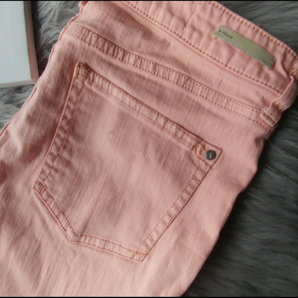 Pilcro and letterpress stet ankle jeans